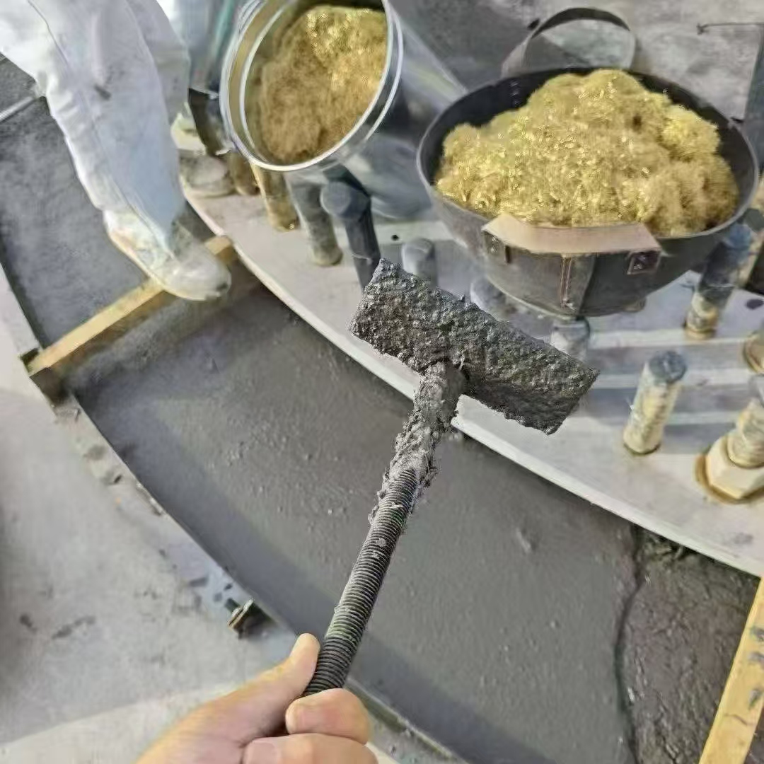 花溪C120钢纤维高强无收灌浆料 轧机压缩机汽轮机发电机锻压设备底座灌浆材料